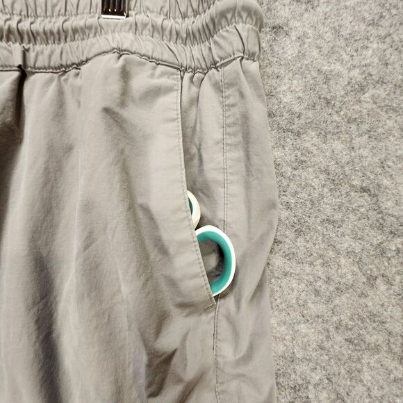 Pacsun Cargo Pants Women Large Gray Gorpcore Hiking Utility High Rise Zip Pocket - Picture 8 of 15